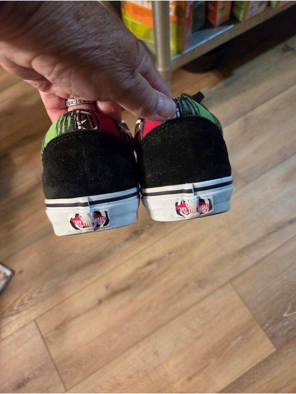 Vans Old Skool Nightmare Before Christmas Lock Shock Barrel Men 10 Women 11.5 - Picture 5 of 10